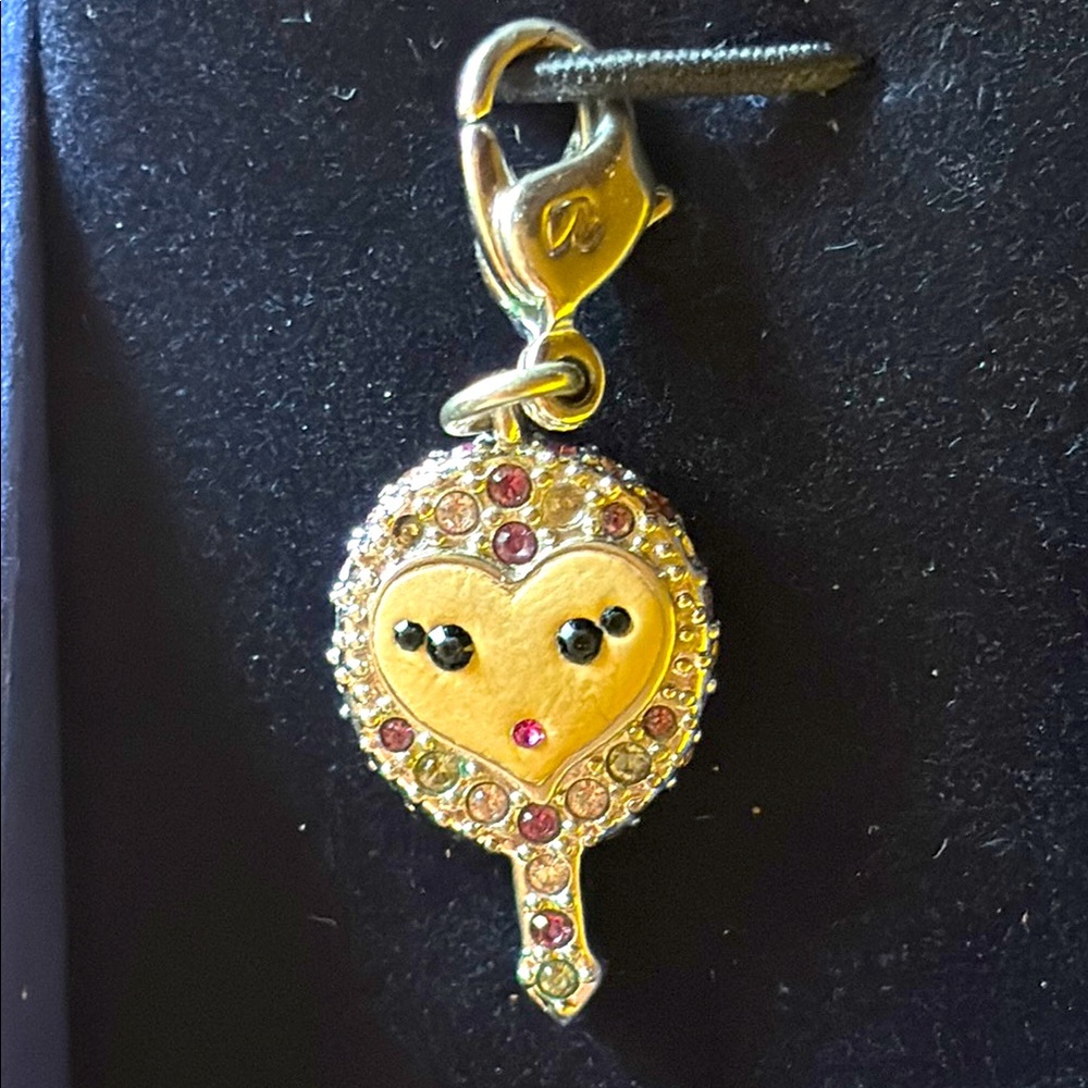 Swarovski Hand Mirror Face Charm